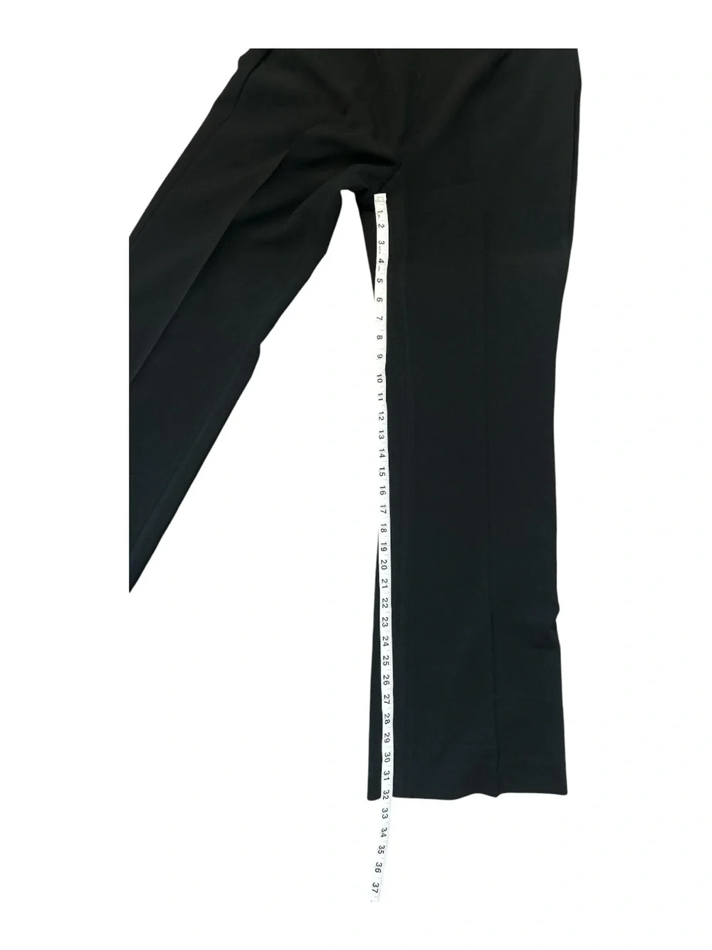 White House Black Market Women’s 8R Black Wide Leg Dress Pants Stretch Career